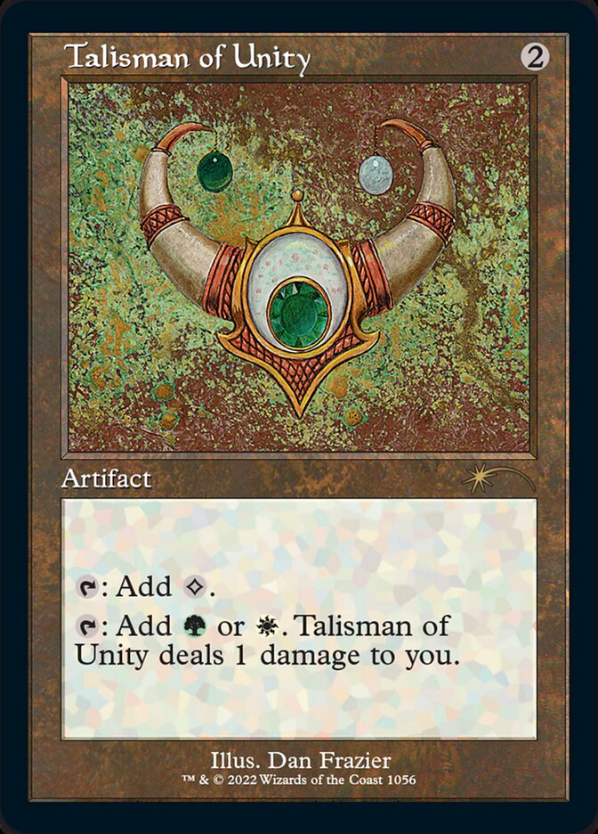 Talisman of Unity (Foil Etched) [Secret Lair Drop Series]