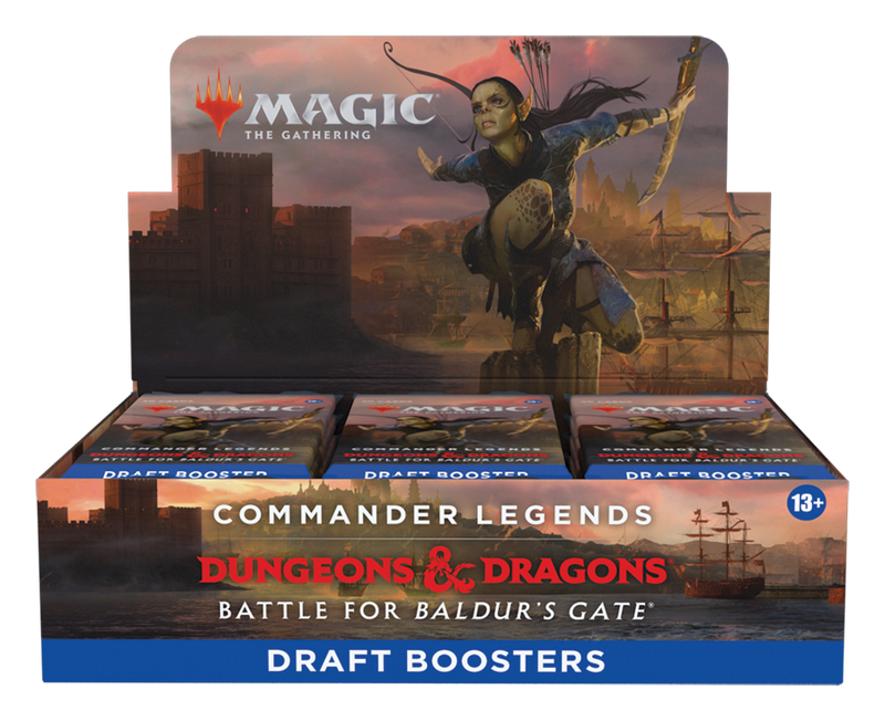 Commander Legends: Battle for Baldur's Gate - Draft Booster Display Commander Legends: Battle for Baldur's Gate - Draft Booster Display
