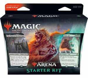Magic: The Gathering Arena Starter Kit | 2 Starter Decks | Magic: The Gathering Arena Starter Kit | 2 Starter Decks |