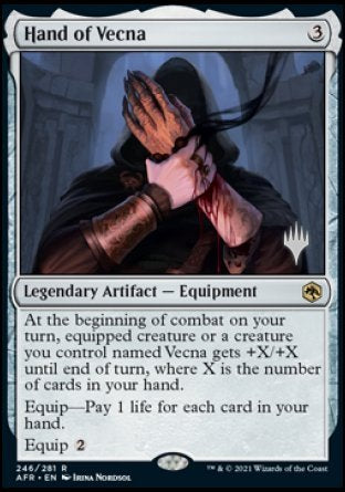 Hand of Vecna (Promo Pack) [Dungeons & Dragons: Adventures in the Forgotten  Realms Promos]