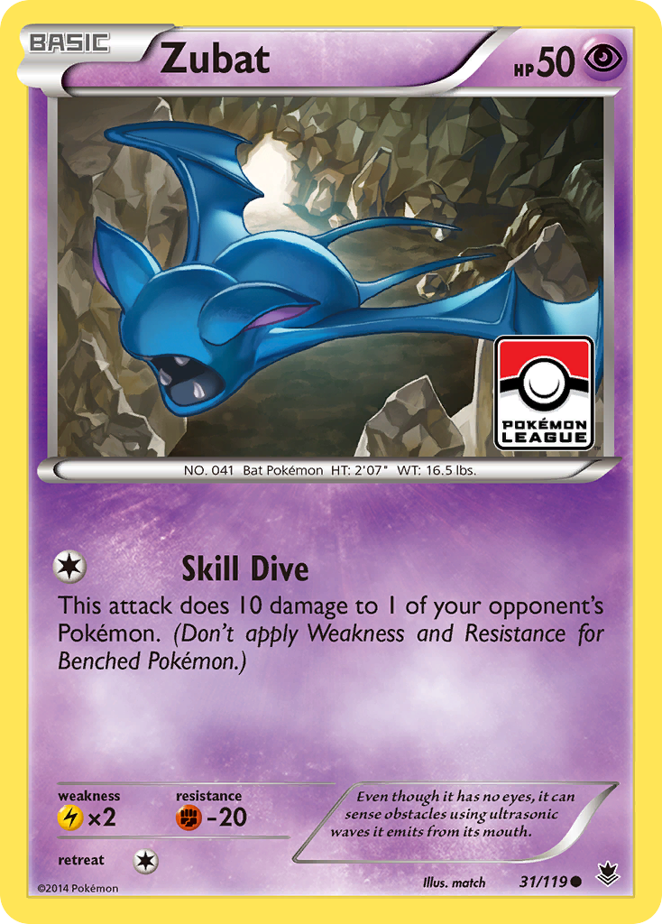 Zubat (31/119) [XY: Phantom Forces]