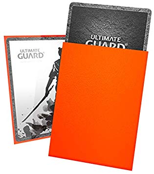 Orange Katana Sleeves Standard Size (100)
