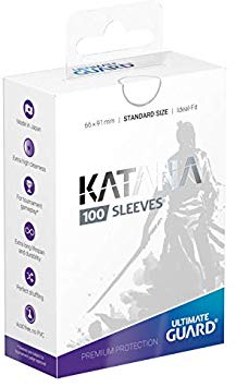 White Katana Sleeves Standard Size (100)