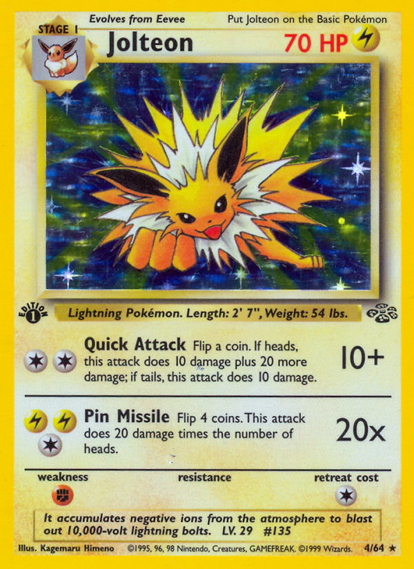 Wizards of the Coast Pokemon Jungle 1st Edition Rare Card #21/64 Kangaskhan