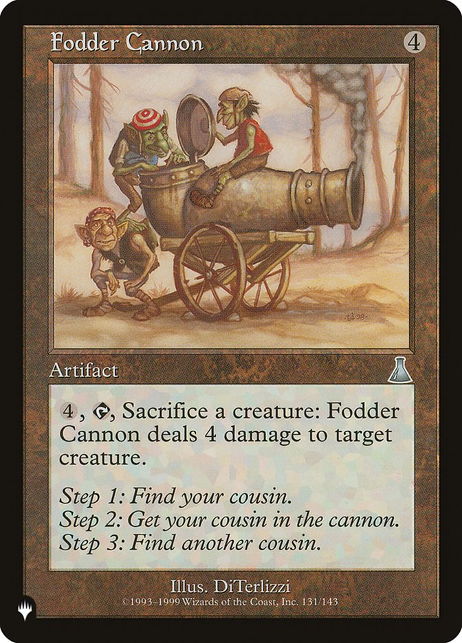 Fodder Cannon [The List]
