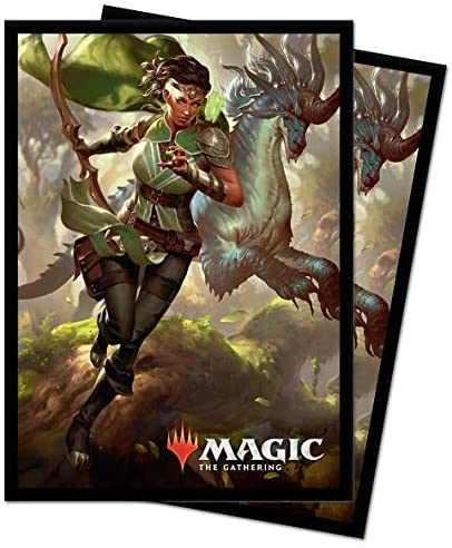 Ikoria: Lair of Behemoths -  Vivien, Monster's Advocate Standard Deck Protector Sleeves 100ct for Magic: The Gathering