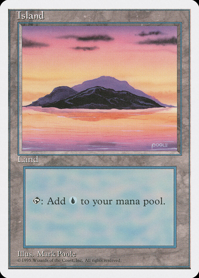 Island (Sunset / Signature on Right) [Fourth Edition]