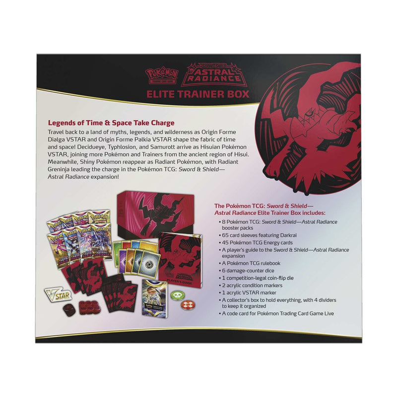Sword & Shield: Astral Radiance - Elite Trainer Box Sword & Shield: Astral Radiance - Elite Trainer Box