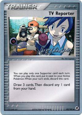 tv reporter pokemon card TV Reporter (82/101) (Rambolt