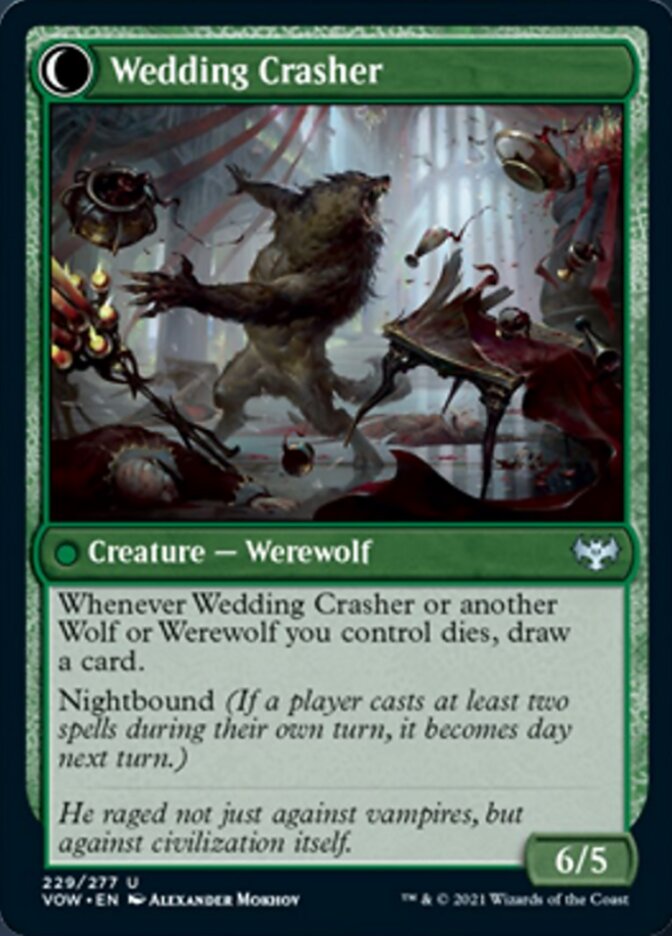 Wolfkin Outcast // Wedding Crasher [Innistrad: Crimson Vow]