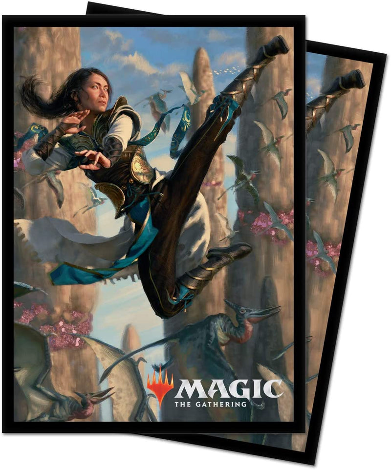 Ikoria: Lair of Behemoths - Narset of The Ancient Way Deck Protector Sleeves for Magic: The Gathering (100 ct.)