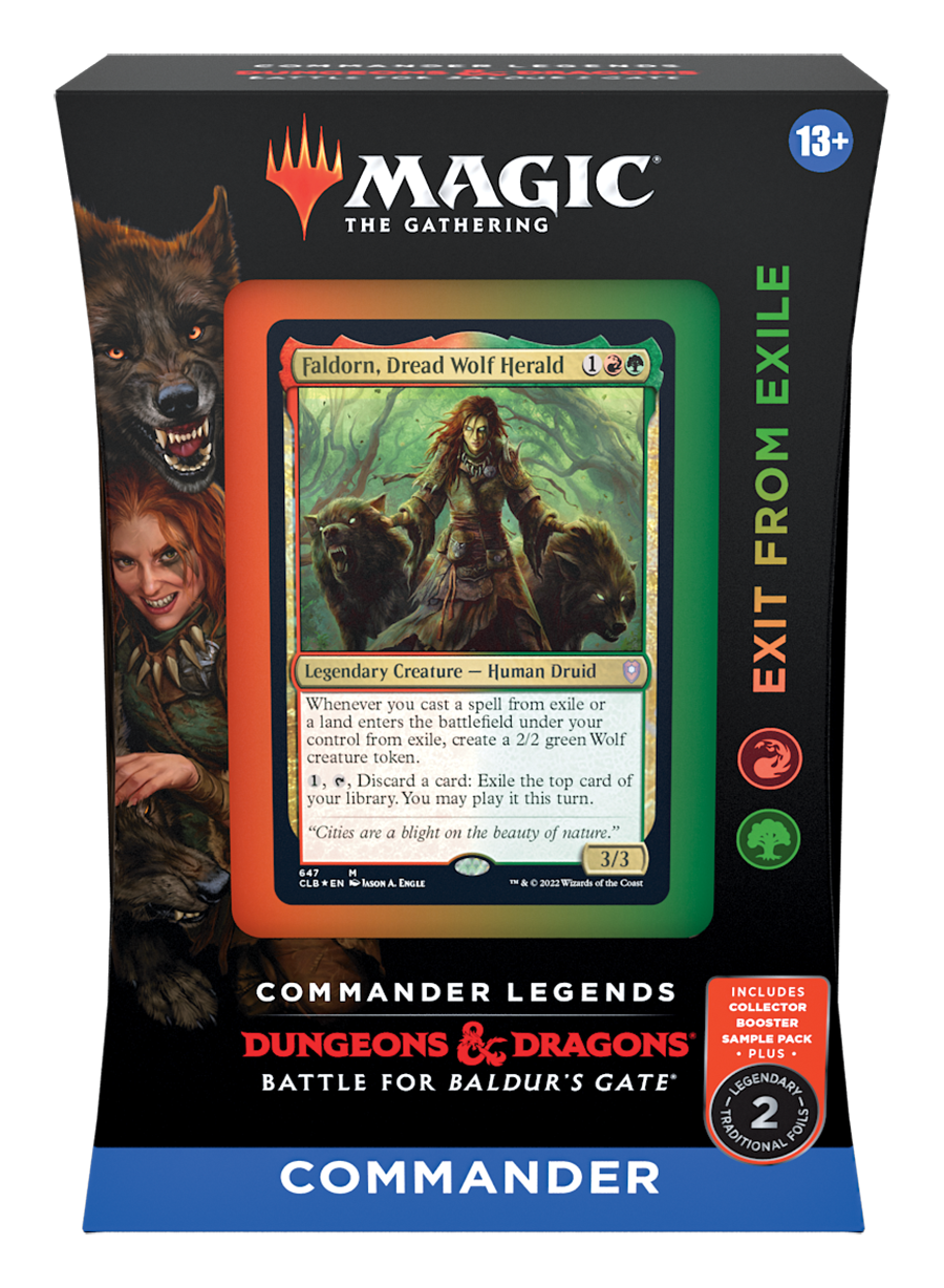 Commander Legends: Battle for Baldur's Gate - Commander Deck (Exit fro Commander Legends: Battle for Baldur's Gate - Commander Deck (Exit fro