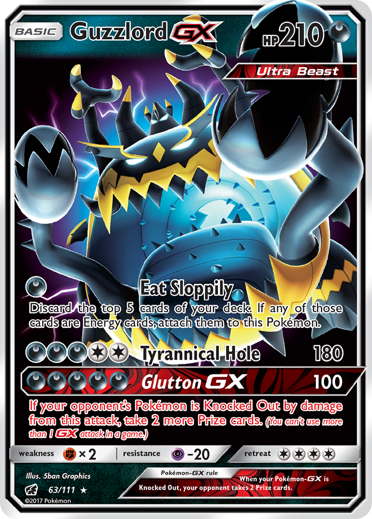 Guzzlord-GX · Crimson Invasion (CIN) #116 ‹ PkmnCards