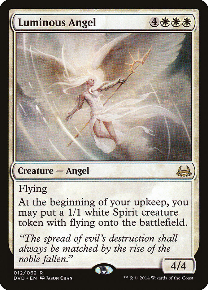 Luminous Angel (Divine vs. Demonic) [Duel Decks Anthology]