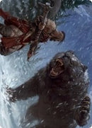Blizzard Brawl Art Card [Kaldheim Art Series]