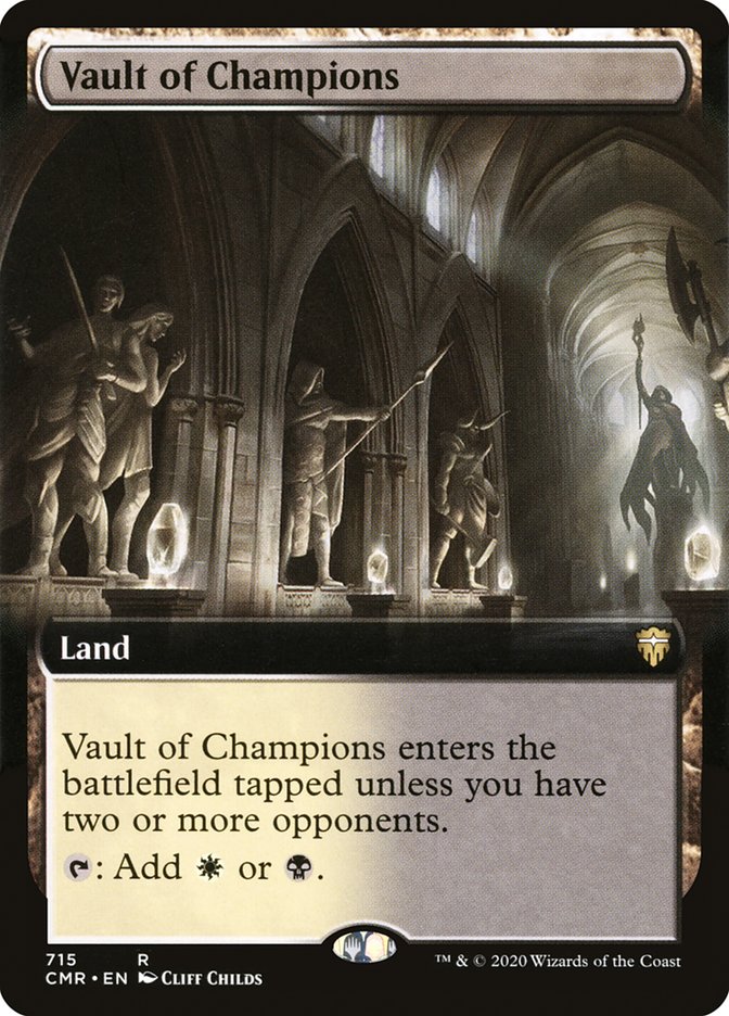 Vault of Champions (Extended Art) [Commander Legends]