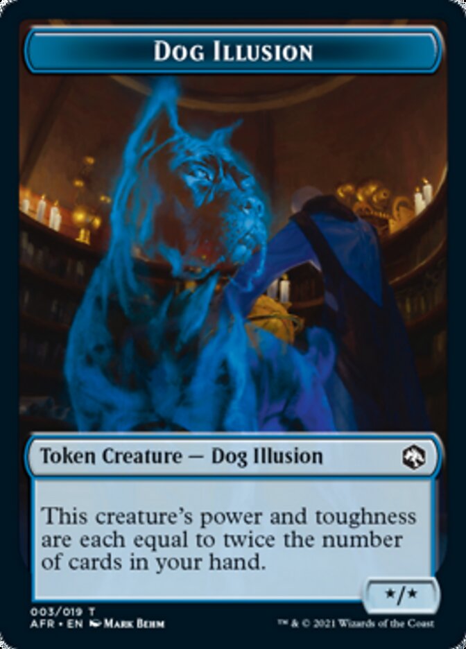 Dog Illusion Token [Dungeons & Dragons: Adventures in the Forgotten Re Dog Illusion Token [Dungeons & Dragons: Adventures in the Forgotten Re