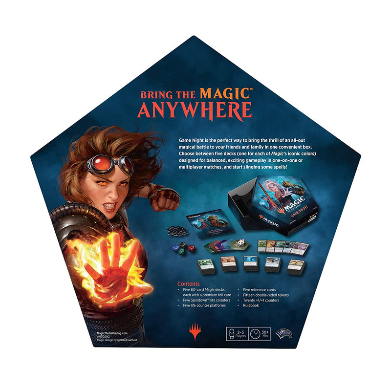 mtg game night 2019 card list Magic: The Gathering Magic | Game for 2-5 Players | 5 Decks | 5 Dice Game Night - MTG Wiki