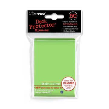 50ct Lime Green Standard Deck Protectors