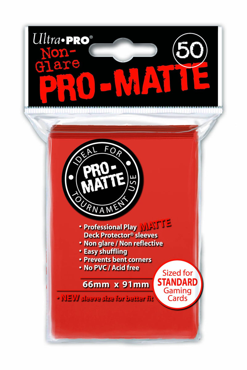 50ct Pro-Matte Peach Standard Deck Protectors