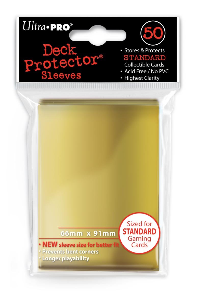 50ct Gold Standard Deck Protectors