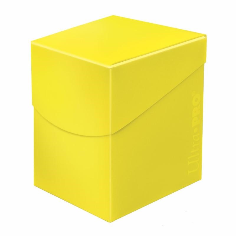 Lemon Yellow Eclipse PRO 100+ Deck Box