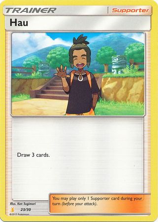 alolan raichu pokemon card price Hau (23/30) [Sun & Moon: Trainer Kit