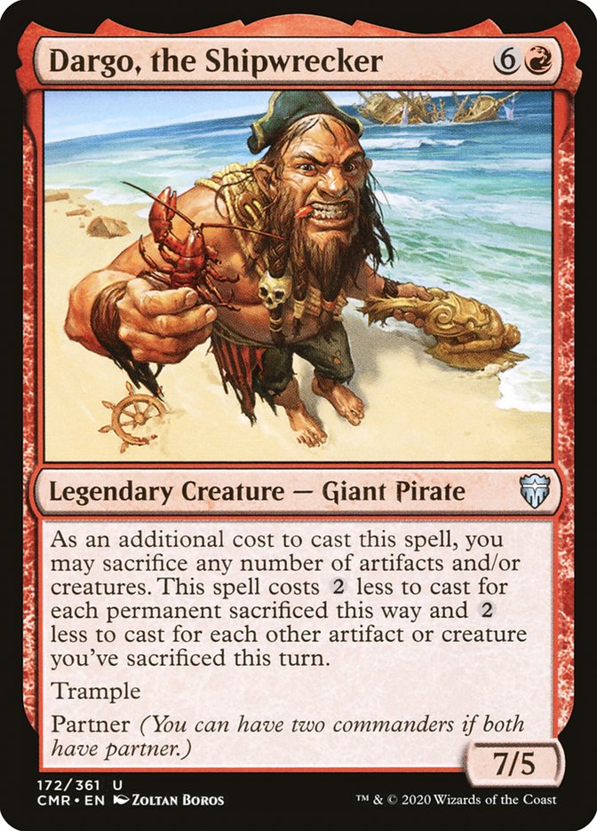 Dargo, the Shipwrecker [Commander Legends]