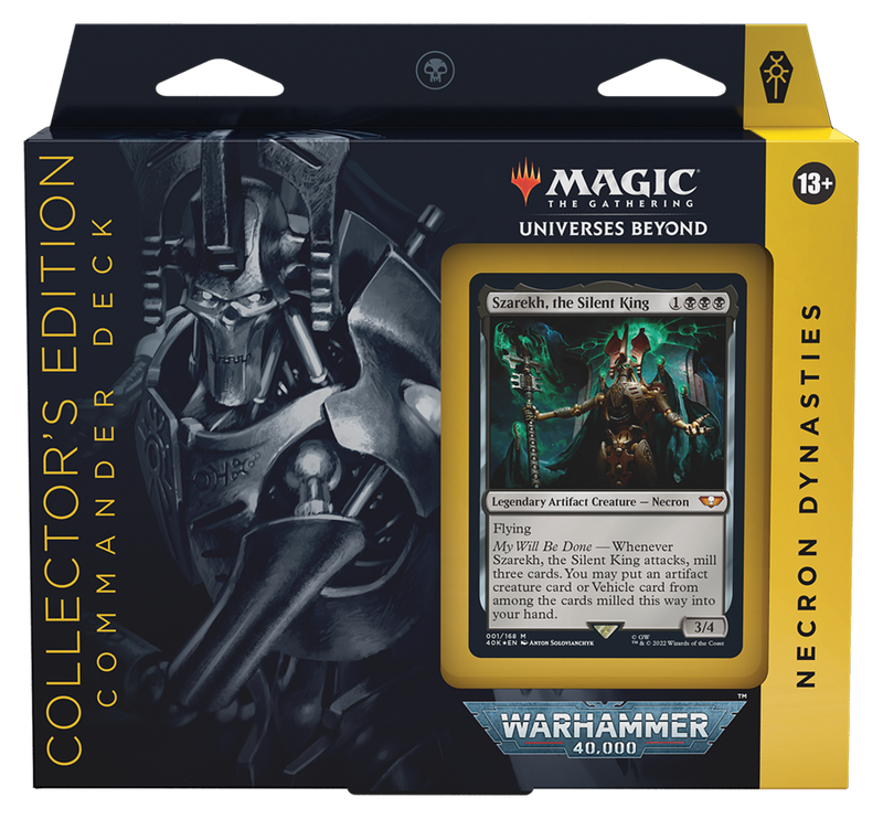 Warhammer 40,000 - Commander Deck (Necron Dynasties - Collector's Edit