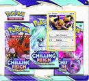 Chilling Reign Sealed 3 Booster Pack (Blister) [Snorlax or Eevee]