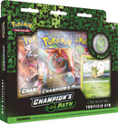 Champion's Path Pin Collection Pokemon TCG 3 Booster packs (Turffield/Motostoke/Hulbury Gym)