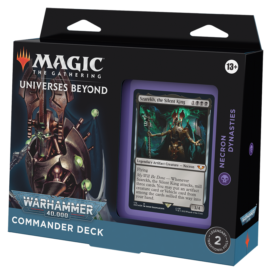 Warhammer 40,000 - Commander Deck (Necron Dynasties) Warhammer 40,000 - Commander Deck (Necron Dynasties)