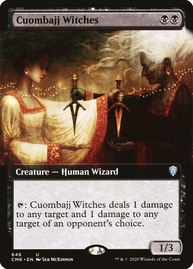 Cuombajj Witches (Extended Art) [Commander Legends]