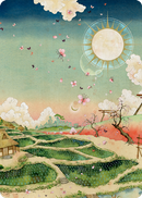 Plains 1 Art Card [Kamigawa: Neon Dynasty Art Series]