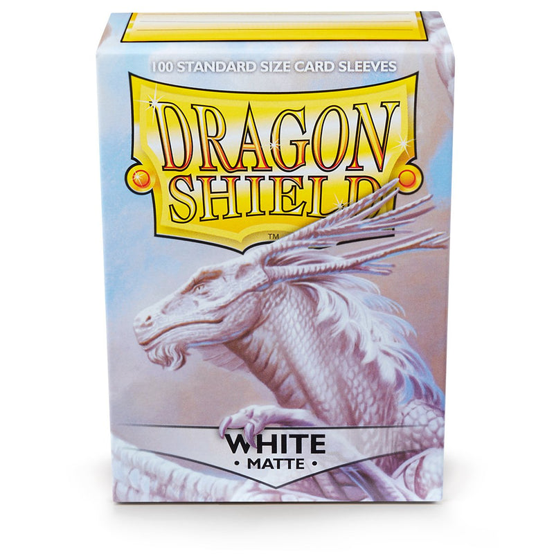 Dragon Shield Standard Matte White (100ct)