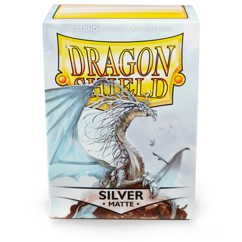 Dragon Shield Standard Matte Silver (100ct)