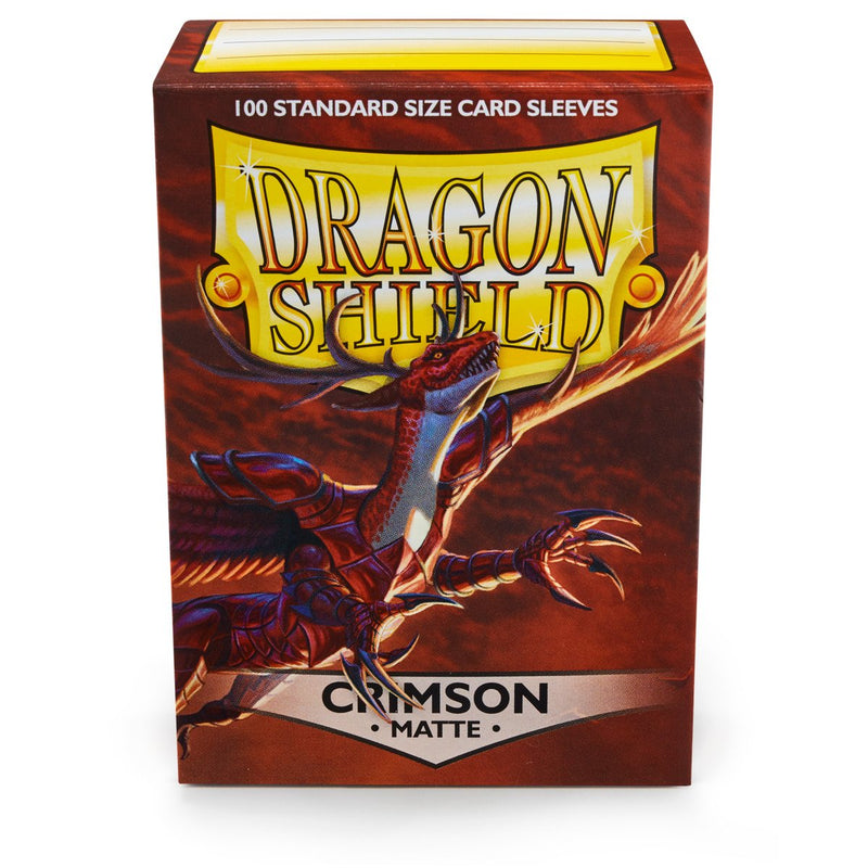 Dragon Shield Standard Matte Crimson (100ct)