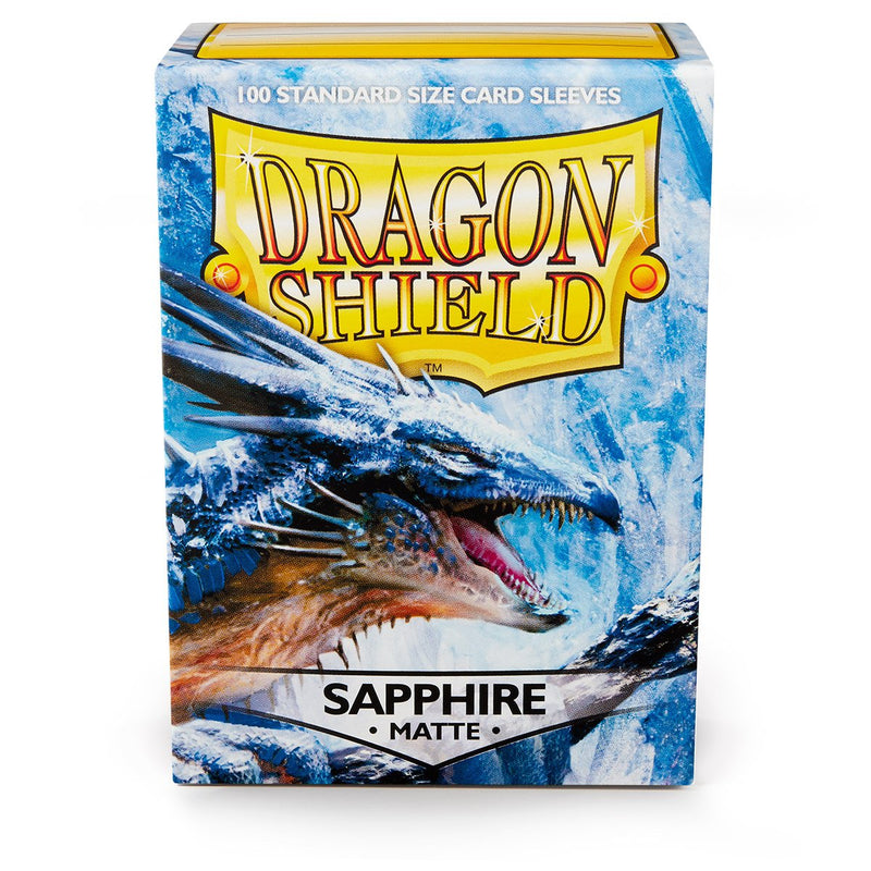 Dragon Shield Standard Matte Sapphire (100ct)