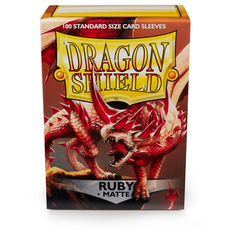 Dragon Shield Standard Matte Ruby (100ct)