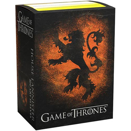 House Lannister [Game of Thrones] Art Sleeves Brushed 100 Standard