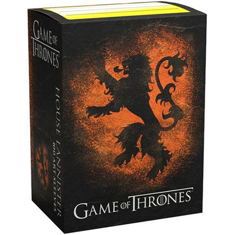 House Lannister [Game of Thrones] Art Sleeves Brushed 100 Standard