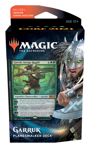 Core set 2021 (M21) - Garruk Planeswalker Deck