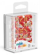 D6 Dice 12 mm Gemidice - Red Sky (36)
