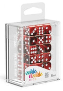 D6 Dice 12 mm Gemidice - Vampire (36)