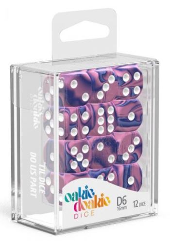 D6 Dice 16 mm Gemidice - Venus (12)
