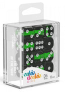 D6 Dice 16 mm Enclave - Emerald (12)