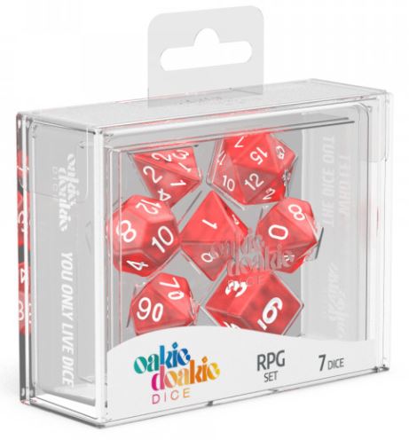 RPG Set Marble - Red (7)