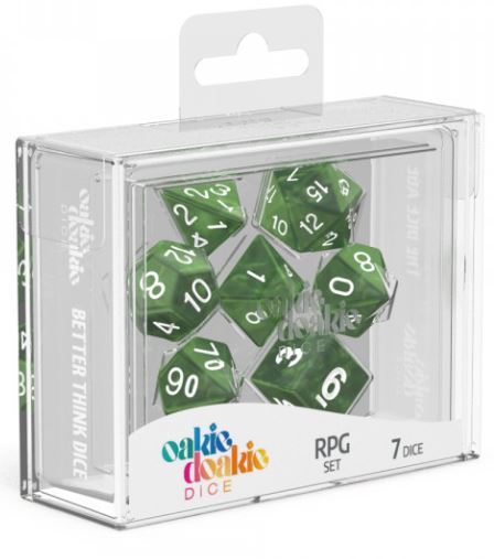 RPG Set Marble - Green (7)