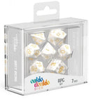 RPG Set Marble - White (7)
