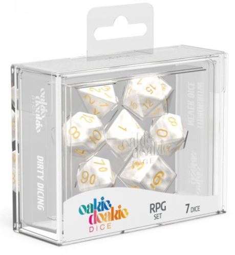 RPG Set Marble - White (7)
